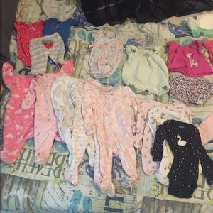 NB & 0/3 month girl clothes